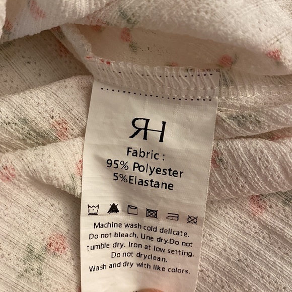 Rose Floral Onesie Top - Picture 6 of 8